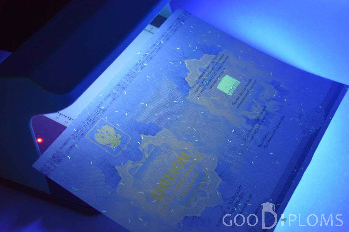 Диплом Техникума в Ультрафиолете период c 2014 по 2025 год - Луцк