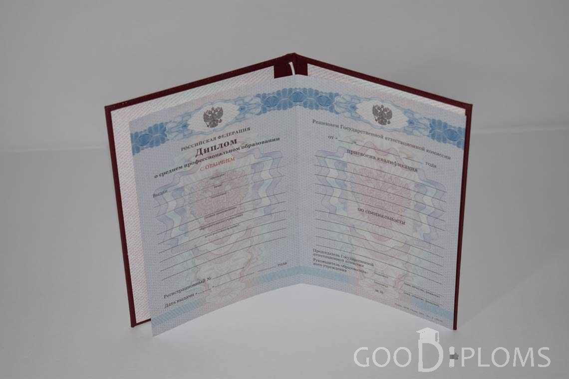 Диплом Техникума с Отличием в период c 2011 по 2013 год - Луцк