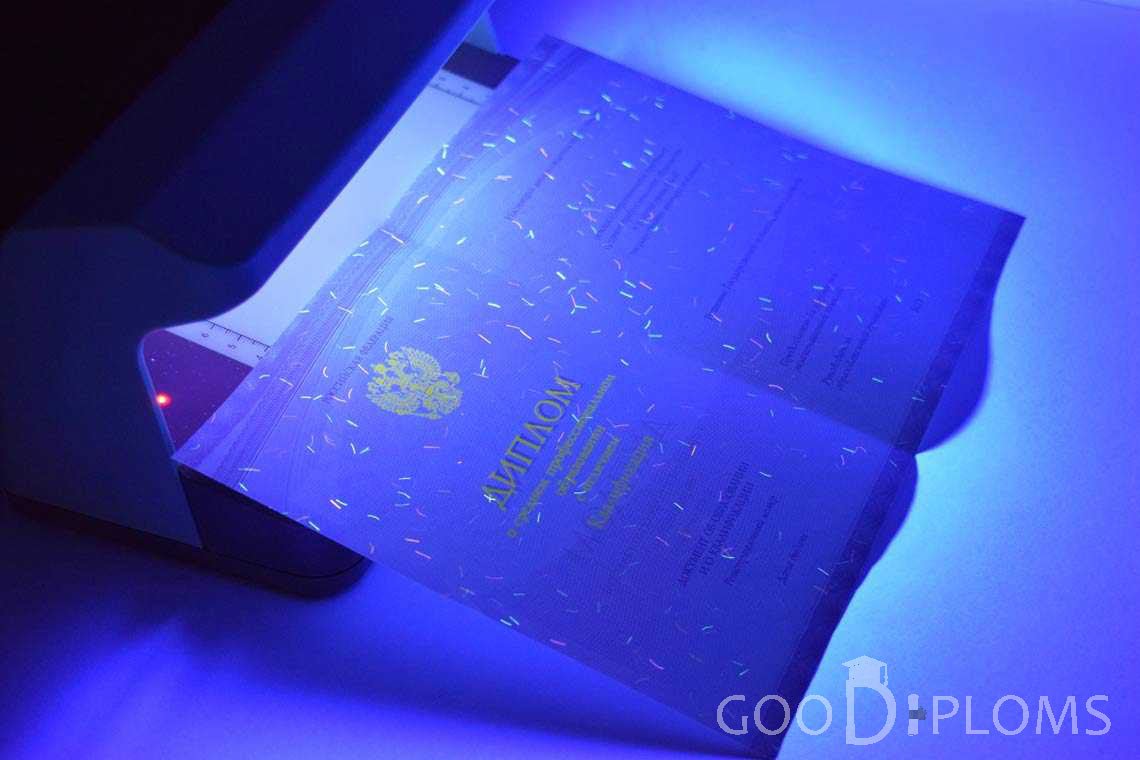 Диплом Техникума с Отличием в Ультрафиолете  в период c 2014 по 2025 год - Луцк