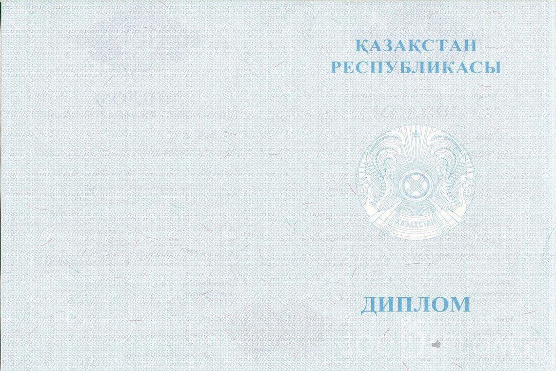 Казахский диплом магистра - Обратная сторона- Луцк