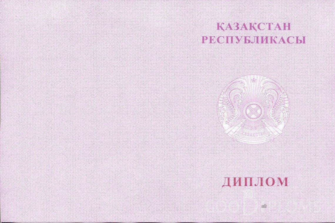 Казахский диплом техникума с отличием - Обратная сторона- Луцк
